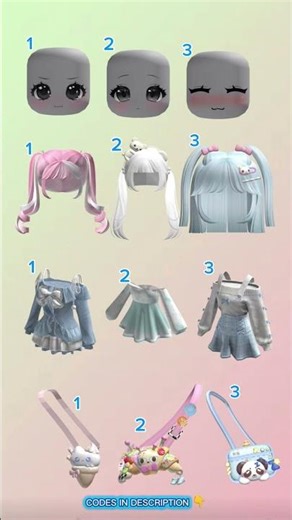 Kawaii Outfit 💕 | Roblox Outfit Codes #roblox #shorts #rblx #robloxoutfits