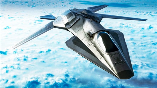 The real jet that inspired the movie Stealth