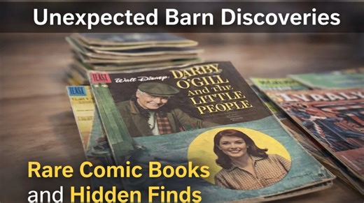 Unexpected barn discoveries rare comic books and hidden finds