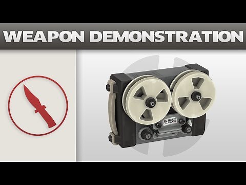 Weapon Demonstration: Red-Tape Recorder