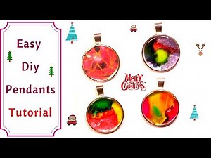 How to Make Pendants in 5 Minutes : Very Easy Tutorial