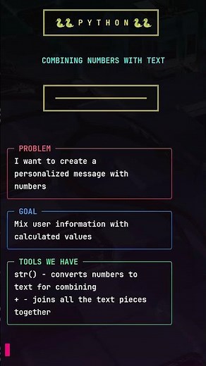 Python's str() Function Explained in 60 Seconds