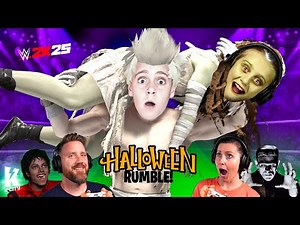 The Spookiest Family Royal Rumble EVER in WWE 2k25!