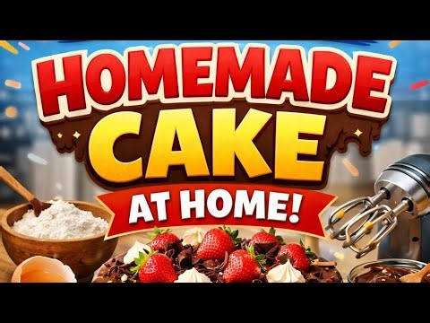 🤯Make homemade tasty cake at home.#cake