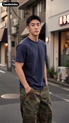 Men's American Retro Logging Work Pants - Loose Straight Washed Cotton Camouflage Casual Pants