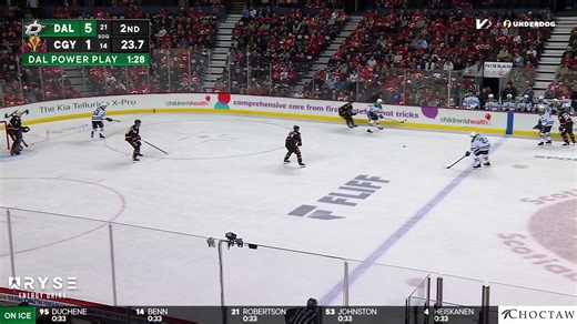 Puck on a string 🧵 RYSE Energy Drink | #TexasHockey | Dallas Stars