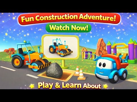 Tow Truck Saves Tractor 🛠️ Kids Cartoon | Masti Kids TV
