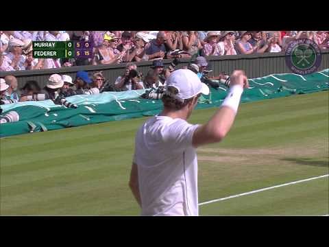 2015 Day 11 Highlights, Andy Murray vs Roger Federer semi-final