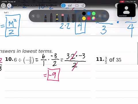 Math 076 Chapter 4.3 Multiplying and Dividing Fractions