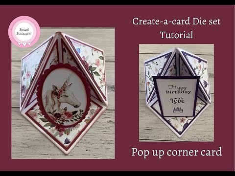 Create-a-card Pop Up Corner Card Tutorial