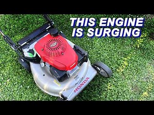 Fixed The Surging On The Honda Mower