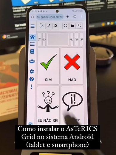 Como instalar o AsTeRICS Grid no Android