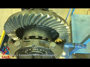 Differential Service - Differential Crown Gear Pattern Check