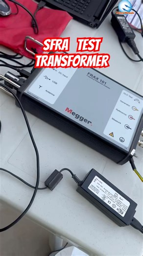 SFRA Test of Transformer #shorts #electrical #transformers