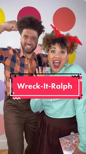 Becoming Ralph & Vanellope from Wreck-It Ralph | Freeform Disney Weekends
