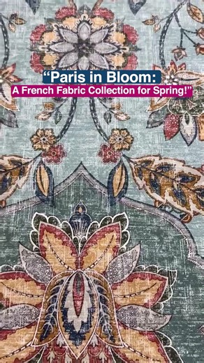 “Paris in Bloom: A French Fabric Collection for Spring!” Peter Kaufmann Andalucia Persian Fabric in Blue SKU: W4A 03/25 Regular price: $41.63 Save 40% $24.98 12 Yards available VERTICAL REPEAT: 27" HORIZONTAL REPEAT: 27" WIDTH: 54′′ FABRIC CONTENT: 100% Cotton ABRASION RATE: 15,000 DESCRIPTION: Elevate your decor with the Peter Kaufmann’s “Andalucia Persian Fabric in Blue”, a luxurious textile featuring an intricate damask and floral motif in a beautifully vintage-washed finish. The rich color p