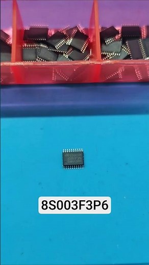 8S003F3P6 Sensor MCU programming | STLINK | MEGMEET MCU | Mfix | sensor data | Light blink |