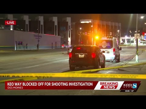 Man critically injured in shooting near downtown Des Moines, police investigating