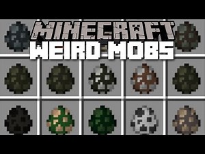 Minecraft WEIRD MOBS MOD / PLAY AND SURVIVE THE EVIL MOBS!! Minecraft