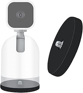 Magnetic Camera Mount Compatible with Blink Mini Pan Tilt,No Drilling Camera Wall Mount for Blink,1/4 Inch Thread Magnetic Camera Mounting Bracket Holder for Iron Surfaces,No Drill No Screws