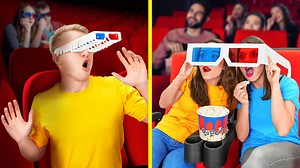 If My Family Ran A Movie Theater || Useful How To Sneak Food And Funny Situations By 123GO! School