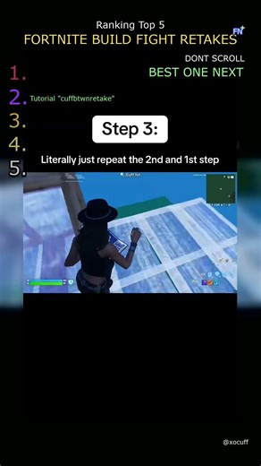 Top 5 Fortnite Build Fight Retakes 🔁