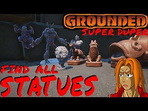 How to Find ALL STATUES in Grounded Super Duper UPDATE UNLOCK Rascal Rogue Mutation