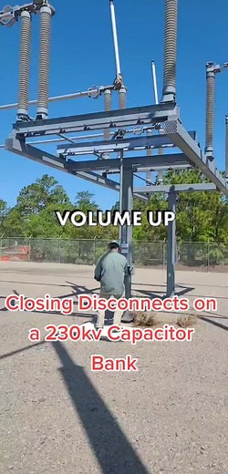 Reactivating a Capacitor Bank After Repair