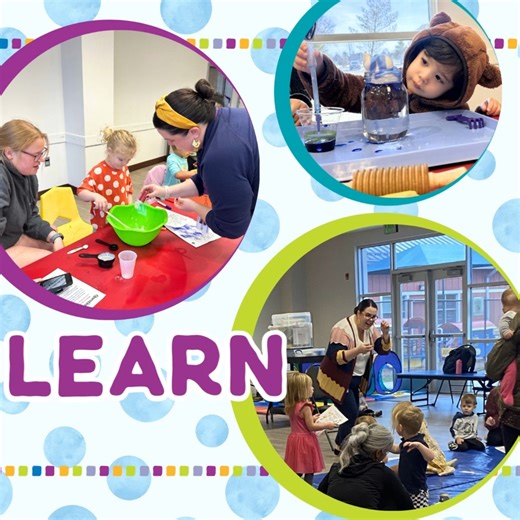 When the weather outside is frightful, our parent-child classes are always delightful! Whether you want to prepare your toddler for Preschool, meet other parents of young children, or simply make precious memories together, we have enriching programs to delight you and your little one all winter long! Join us for Itty Bitty on Tuesdays and Fridays or have your pick of My First Art Class and Teeny Steps Into STEM on select Wednesdays. All classes meet from 10:00 am-11:00 am and are open to childr