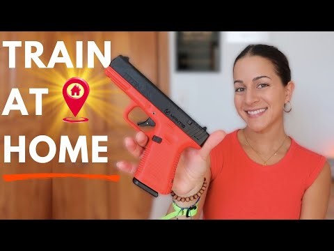 safe gun training AT HOME | Mantis Titan X laser training gun