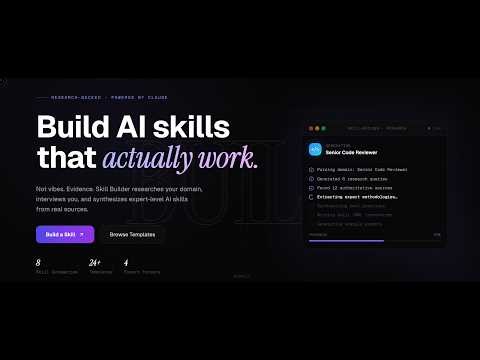 Build expert AI skills in minutes