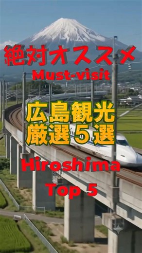 【広島 Hiroshima 】歴史と今が共存する広島の観光地BEST5 Must-Visit! Top 5 Spots Where History Meets Modern Hiroshima