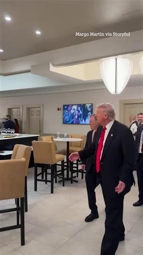 Trump gifts young fan presidential coin at NFL game | The US Sun - Tech