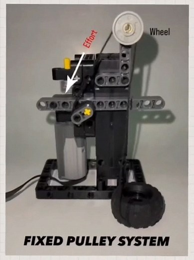 Four Pulley Systems in LEGO Technic #legotechnic #legotechnicmoc #lego #legotechnics | Bricks Master Builders