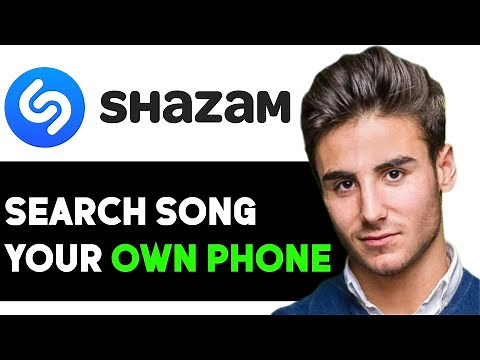 HOW TO SHAZAM A SONG ON YOUR OWN PHONE 2025! (FULL GUIDE)