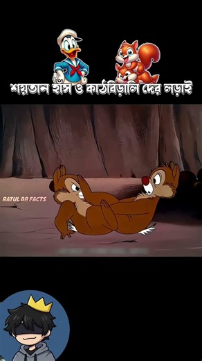 The Evil Duck and the Squirrels' Battle #3danimation #cartoon
