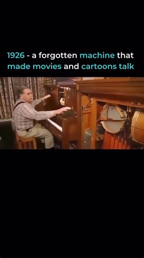 Intalogy™ on Instagram: "Joe Rinaudo’s 1926 American Fotoplayer is a masterpiece of early cinema engineering - a hybrid machine that played music and sound effects for silent films before movies could talk. Built between 1912 and 1925, it fused a player piano, organ pipes, percussion, and manual sound triggers to bring entire theaters to life. Every emotion - laughter, suspense, romance - was performed in real time. When “talkies” arrived in the late 1920s, synchronized sound replaced it - endin