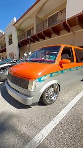Slammed & Shaved Chevrolet Astro Van at Eastbound Getdown #sickslammedtrucks #vans #eastboundgetdown | SICK Slammed Trucks