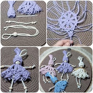 36K views · 609 reactions | Cute macrame doll tutorial for Christmas decoration 勺冀 | Hobby Knitting Decoration Ideas | Facebook