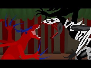 T-Rex Demonio vs Gigante Wendigo - (Tribute) - [Animation]