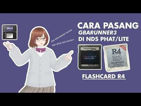 BISA DI DS MACRO? INI DIA CARA INSTAL GBARUNNER3 DI FLASHCARD NDS!
