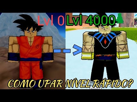 Tutorial - Dragon Ball Evolution - Roblox - Parte 3 - COMO UPAR NIVEL RAPIDO?