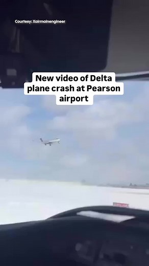 Delta Airlines Plane Incident at Toronto Pearson Airport