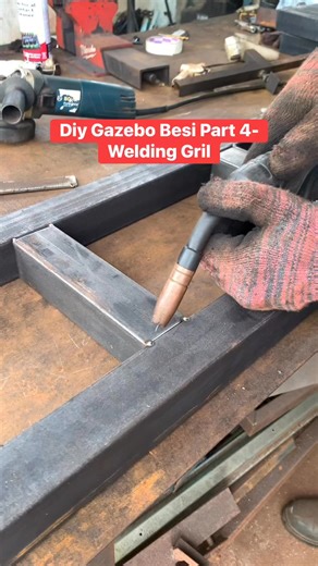Welding gril gazebo #welding | The DIY Newbies