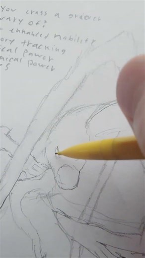 Drawing a griever Maze Runner