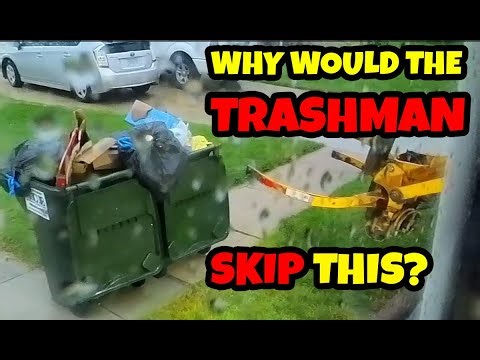 Trash Day Highlights - In the rain? No problem.