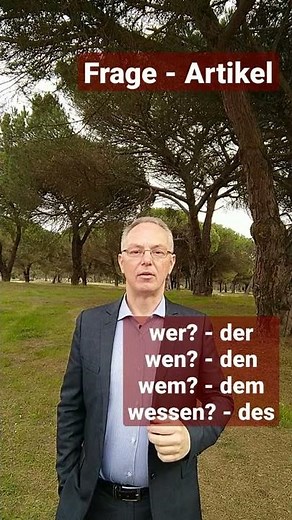 wer? - wen? - wem? - wessen? der, den, dem, des, Fragewörter, W-Fragen, who, whom, whose, qui, #who