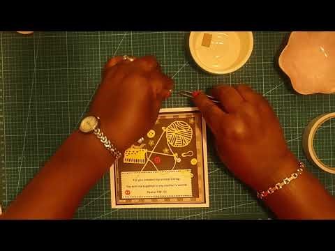 DIY cards #cardmaking #bible #creationofman
