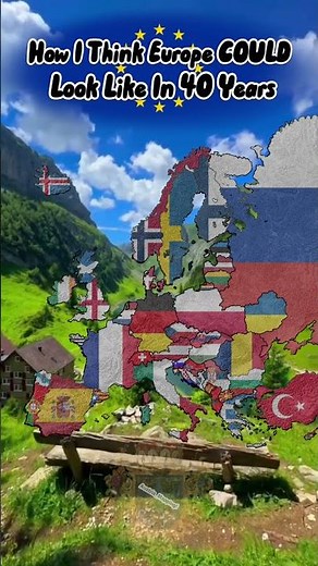How will europe look like in 40 Years? #geographythroughmaps #europe #map #mapping #history #future.