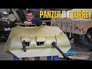 "Finishing" the Panzer II F Turret